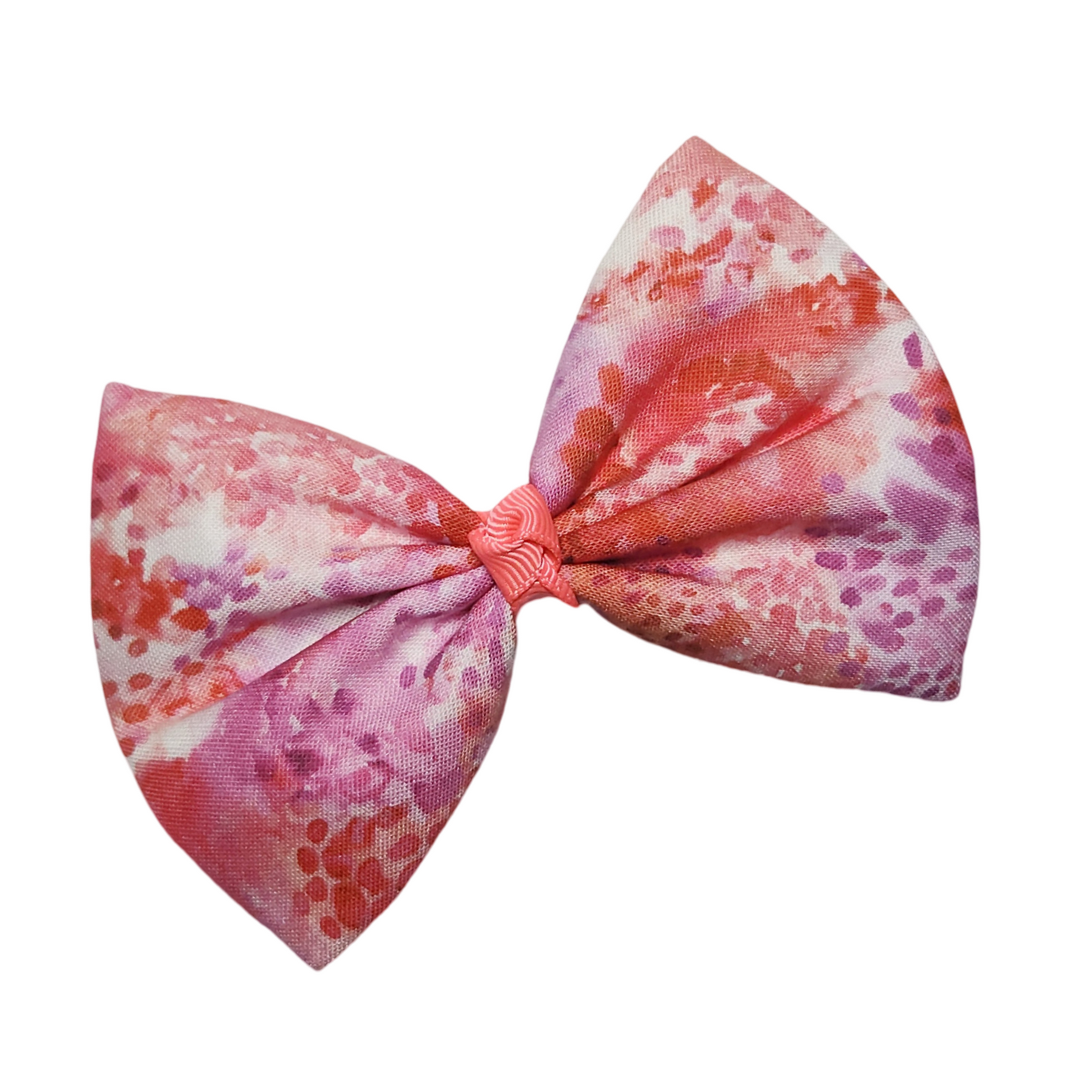 Animal Print Fun Pink Hair Bow